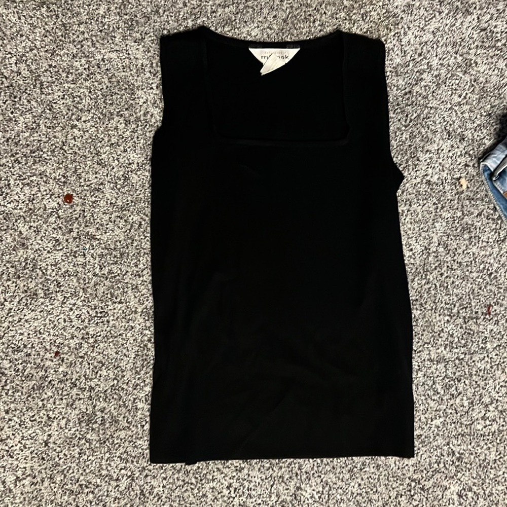 Black Summer Tank Top